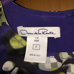 Never Worn - Oscar de la Renta Pixel Floral size 2